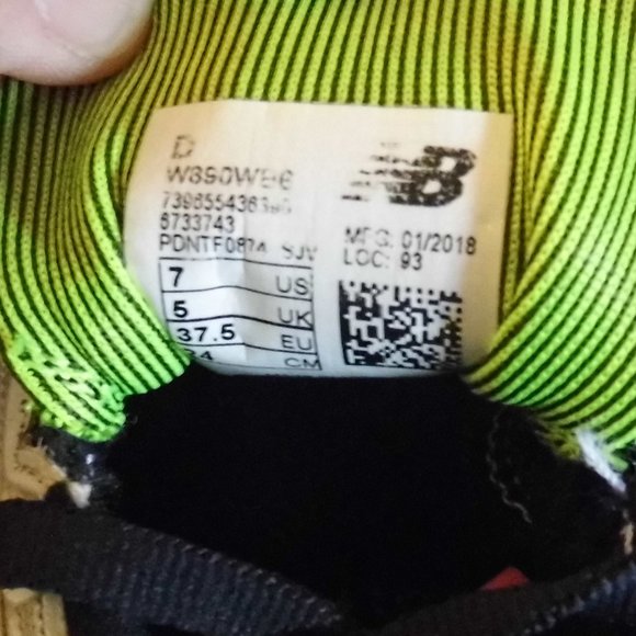 New Balance Running Shoe 7 Revlite 890 V.6 Pre owned - Picture 2 of 9